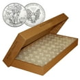 thumbnail image 1 of 1000 Direct Fit Airtight 40.6mm Coin Holder Capsules Holders For SILVER EAGLE Oz, 1 of 1