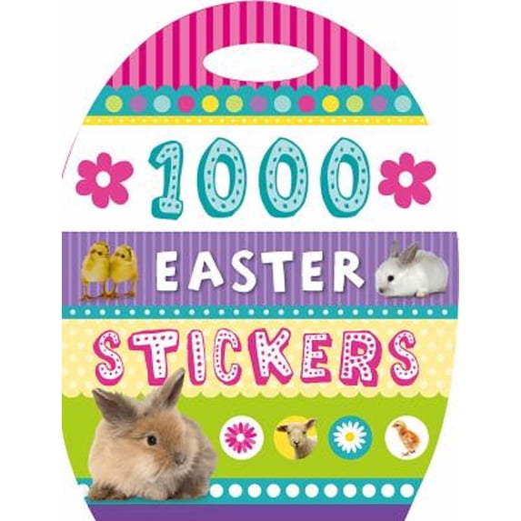 Pre-Owned 1000 Easter Stickers (Paperback) 9781782350804