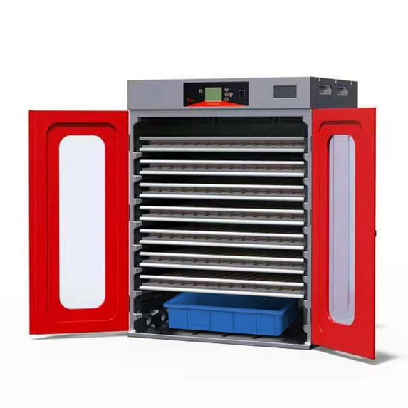 1000 Eggs Incubator, Commercial Poultry Hatcher with 360° Automatic Egg Turning and Temperature & Humidity Control, Large Capacity Automatic Incubator for Hatching Eggs