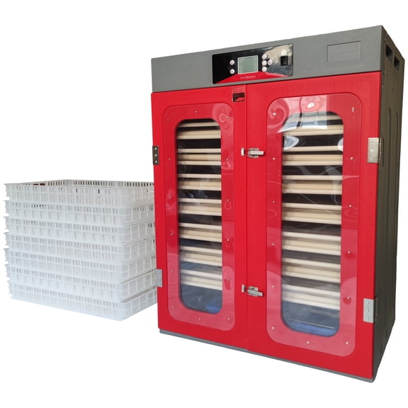 1000-Eggs Industrial Incubator 3-in-1 Hatcher & Brooder with Automatic Eggturning System 110V
