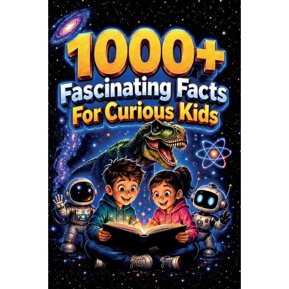 1000+ Fascinating Facts For Curious Kids: Over 1,000 Fun and Amazing Facts for Curious Minds About Science, Nature, Anim, (Paperback)