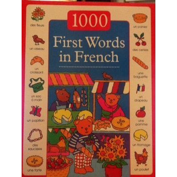 Pre-Owned 1000 First Words in French (Paperback) 1843227142