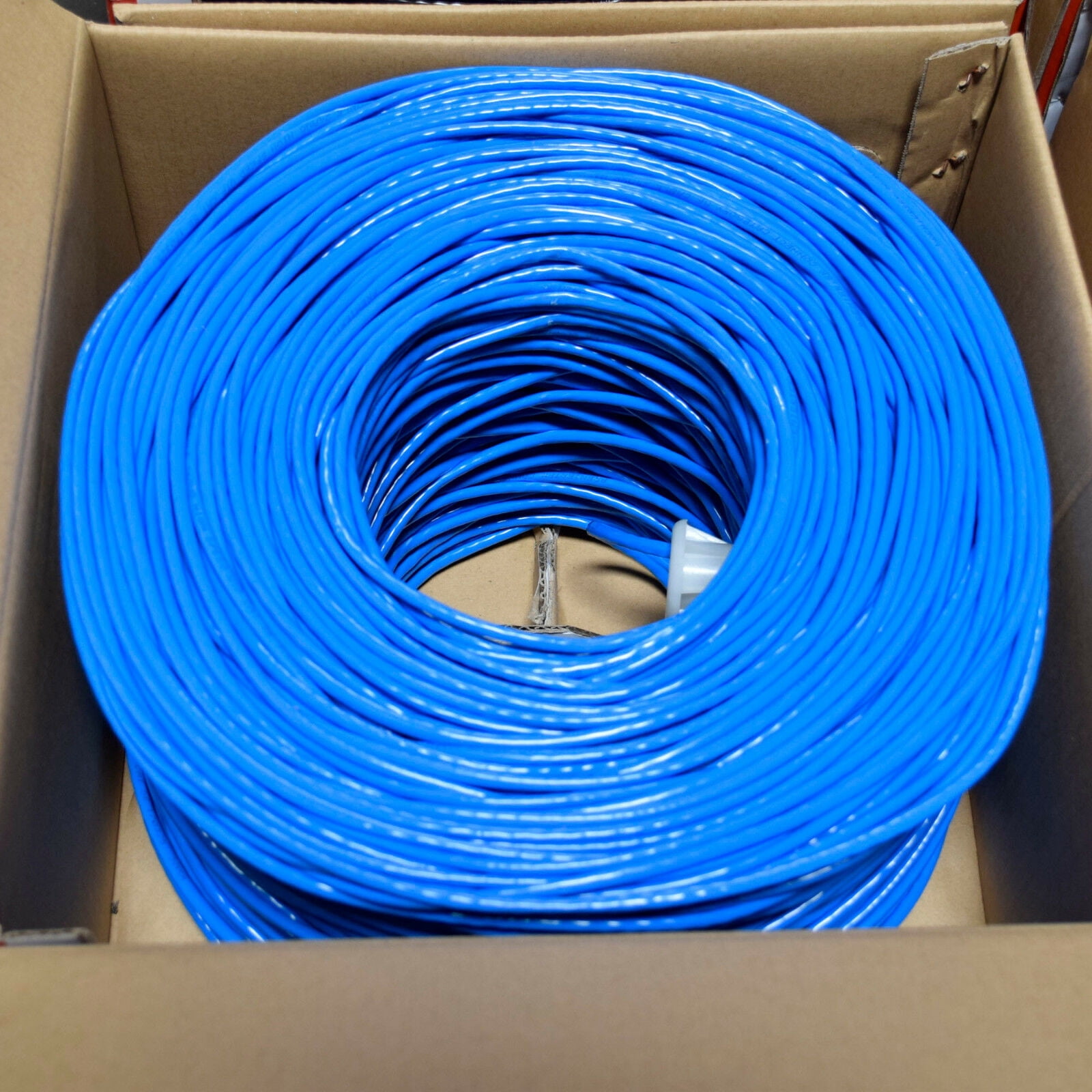 1000 Ft 4-pairs UTP Premium Ethernet Network LAN Cable PVC/PE (BLUE ...