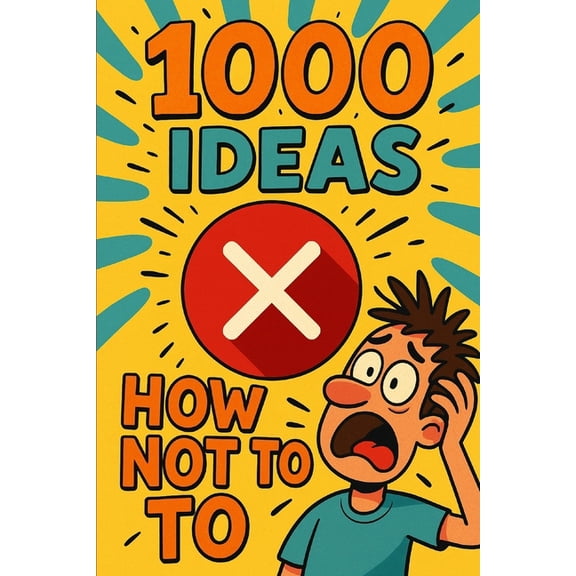 1000 Ideas Books 1000 Ideas: How Not To: The world's worst self-help book (and proud of it), (Paperback)