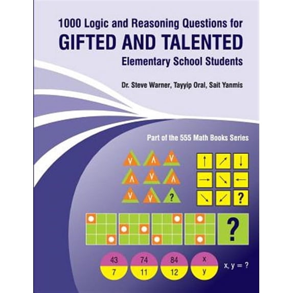 1000 Logic and Reasoning Questions for Gifted and Talented Elementary School Students (Paperback)