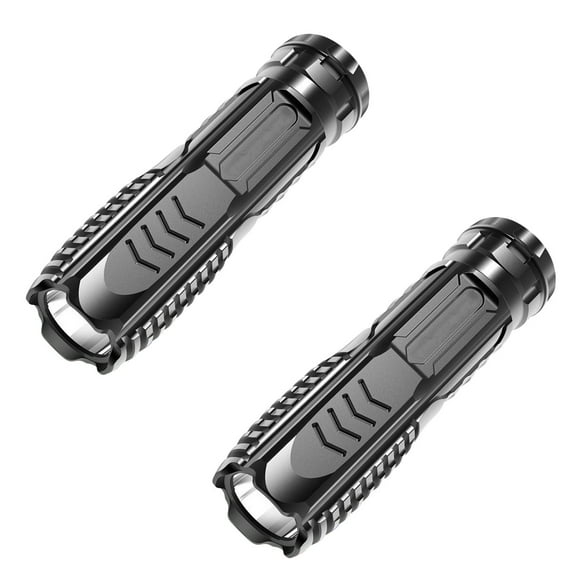 1000 Lumen Rechargeable Mini Flashlight with Magnet, Flat EDC Flashlight with Clip Super Bright 6 Modes Light Portable Ultra-Light Bright Waterproof Pocket Light for Working, Camping, Emergencies