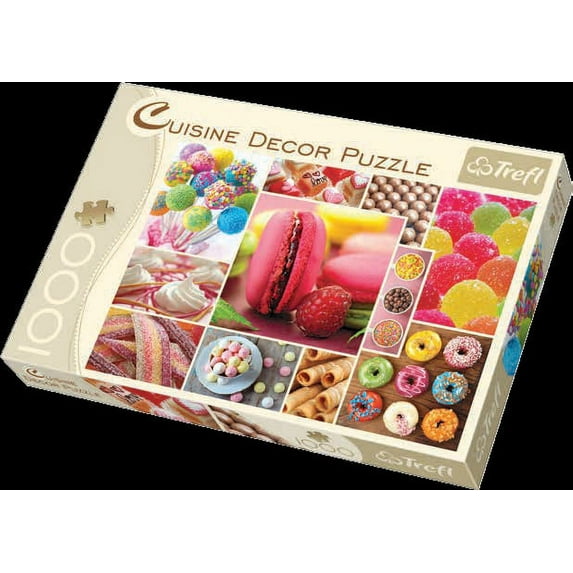 1000 PC 'CUISINE DÉCOR' CANDY