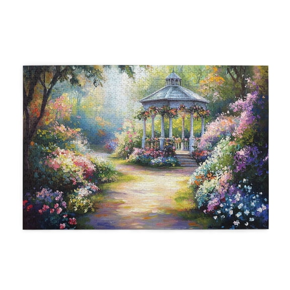 1000 PCS 1000 Piece Puzzle For Adults Fantasy Garden,Vibrant Colors,Like Being There In Person,Unique And Beautiful Design,Charm Wooden Jigsaw Puzzles,Ideal For Relaxation And Family Fun