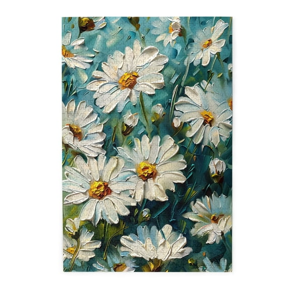 1000 PCS 1000 piece puzzle for adults Chrysanthemums,Challenging Brain Exercise,Unique and Beautiful Design,Classic Plant Art Chrysanthemums Wooden Puzzles,for Flower Lovers Gifts,Funny Wood Puzzles