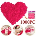 thumbnail image 1 of 1000 PCS Artificial Rose Petals for Wedding, Romantic Night for Her/Him Set, Engagement, Flower Decorations, Valentine's Day, Event, Party, in Bulk, 1 of 9