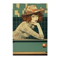thumbnail image 1 of 1000 PCS Beautiful Billiards Woman Jigsaw Puzzles 1000 Pieces,Relax Yourself,Unique And Beautiful Design,Great For Relaxation And Display For Puzzle Enthusiast,Charm Woman Wooden Puzzle Game, 1 of 6