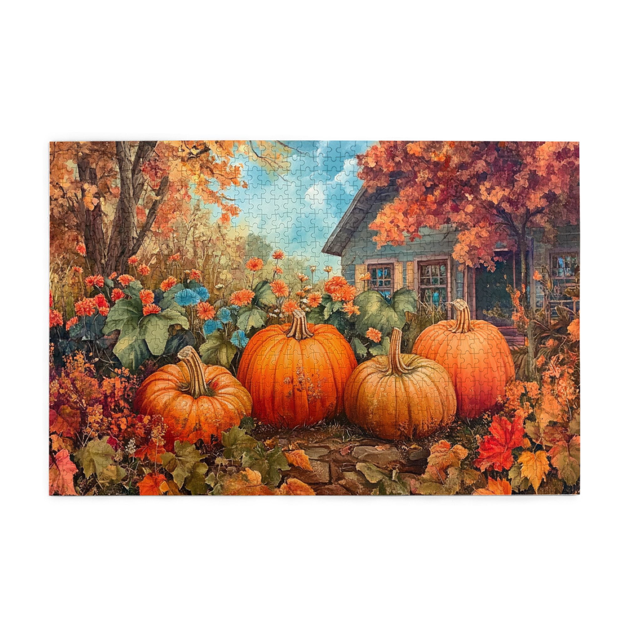 Pumpkin Hollow 1000ピースジグソーパズル Pumpkin Hollow 1000ピースジグソーパズル Amazon.co.jp: The