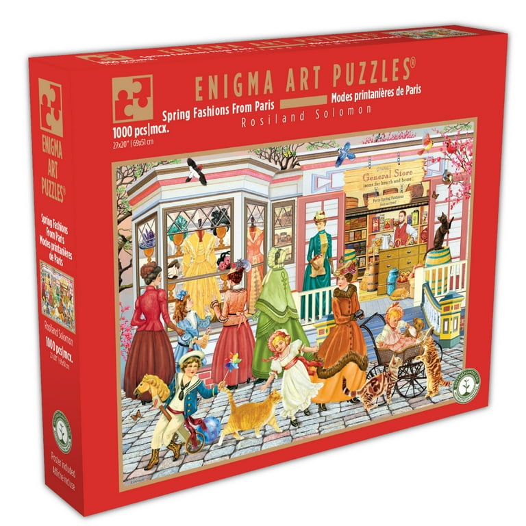 1000 PCS Enigma Blueboard Puzzle Rosalind Solomon 