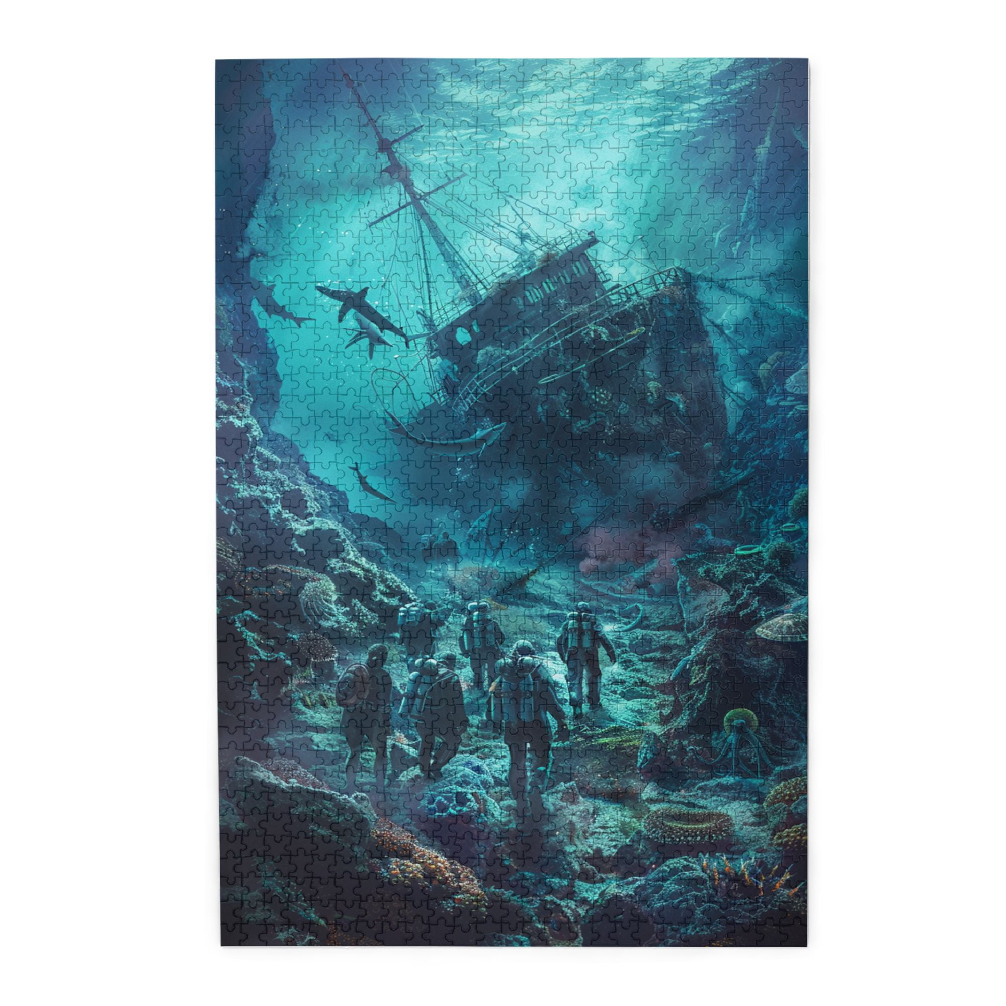 Puzzle Rel 1000 PCS Explore sunken ships 1000 piece puzzle for adults,Enjoy the ...