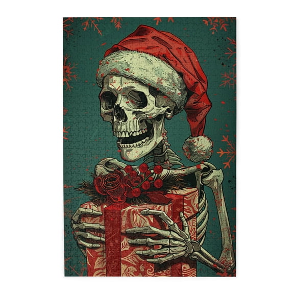 1000 PCS Gift of Skeleton People jigsaw puzzles 1000 pieces,Challenging Brain Exercise,Modern Art Gift of Skeleton People Funny Wooden Puzzle,Impossible Hard Difficult Challenging Puzzles for Adults