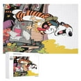 thumbnail image 1 of 1000 PCS Jigsaw Puzzle - Calvin And Hobbes Puzzle Enthusiasts, 1 of 8