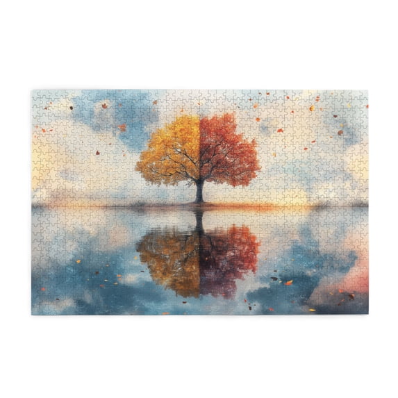 1000 PCS Jigsaw Puzzles 1000 Pieces Potted Plants Cactus,Challenging Brain Exercise,Stress Relieving Pleasure,Enchanting Potted Plants Cactus Wooden Puzzle,For Cactus Lovers Gifts,Stunning Artwork