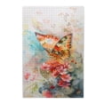 thumbnail image 1 of 1000 PCS 1000 Piece Puzzle For Adults Beautiful Garden Butterflies,Enjoy The Puzzle Solving Process,Featuring Unique And Beautiful Illustrations,Depict A Colorful Butterfly,Wooden Puzzle, 1 of 6