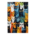 thumbnail image 1 of 1000 PCS 1000 Piece Vibrant Jigsaw Puzzle A Bunch Of Wonderful Cats,Wonderful Imagination,Ideal For Relaxation And Family Fun,Stunningly Vibrant Colors,Unique Animal Wooden Puzzle For Adults, 1 of 6