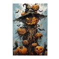 thumbnail image 1 of 1000 PCS 1000 Piece Wooden Puzzles Pumpkin Scarecrow,Brain Challenge,Unique and Beautiful Design,Classic Holiday Gifts,Relax yourself,Puzzles suitable for entertaining with family during holidays, 1 of 6