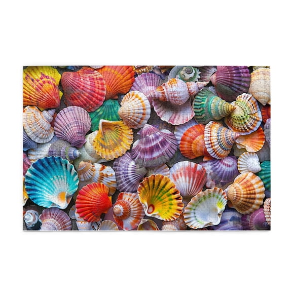 1000 PCS Puzzles For Adults 1000 Pieces Conch,Creative Activity Hobbies For Adults,Classic Conch Modern Adults Puzzles,Impossible Hard Difficult Challenging Puzzles For Adults,Stress Relieving Puzzle