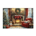 1000 PCS Sofa fireplace Christmas scene jigsaw puzzles 1000 pieces