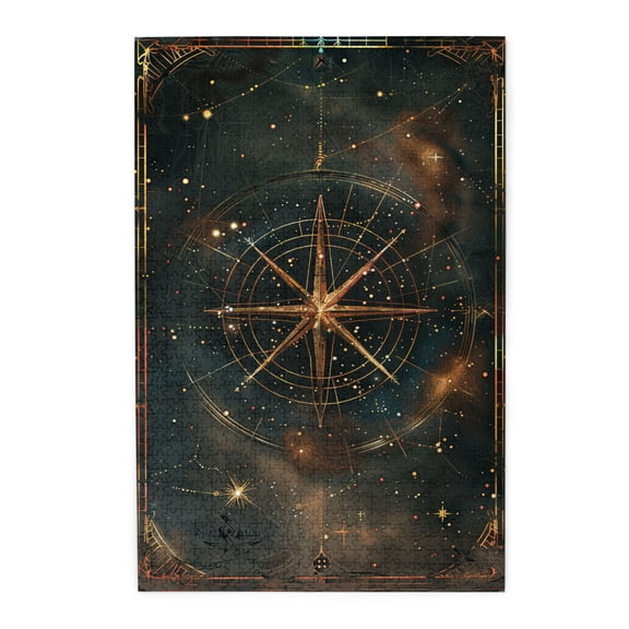 1000 PCS Universe Star Map Wooden Puzzles For Adults 1000 Pieces,Stress Relieving Pleasure,Brain Challenge,Enchanting Universe Star Map High Difficulty Puzzle 1000 Piece,Gifts For Friends And Family