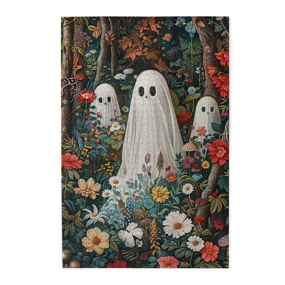 1000 PCS jigsaw puzzles 1000 pieces Phantom and Flowers,Unique Artwork for Adults,Modern Art Phantom and Flower Funny Puzzle,Whimsy Jigsaw Pieces 1000 Piece,Creative Activity Hobbies for Adults