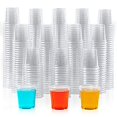 1000 Pack 1 oz Plastic Shot Glasses Clear Disposable Cups for Parties