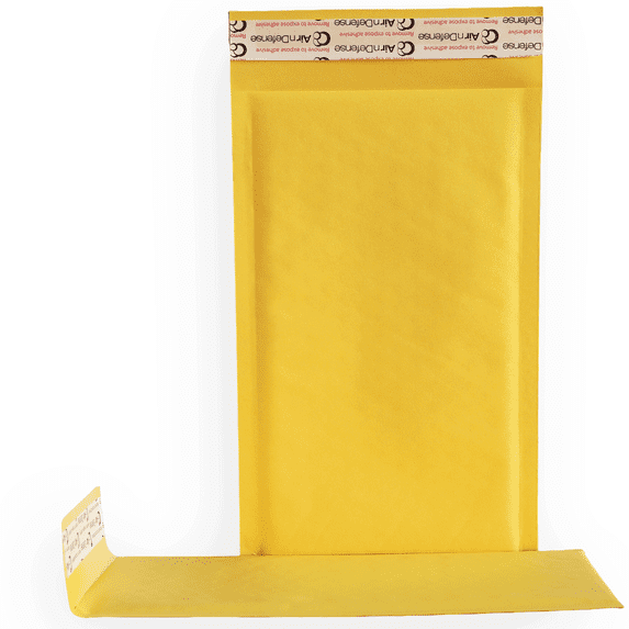 1000 Count #00 5x10 Kraft Padded Mailers Bubble Cushioning Usable 5x9 Interior Bulk Shipping