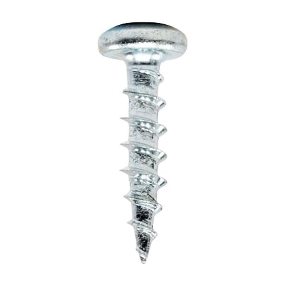 1000 Pack #8 x 3/4" Deep Coarse Thread Phillips Pan Head Wood Screws Zinc Plated MDF