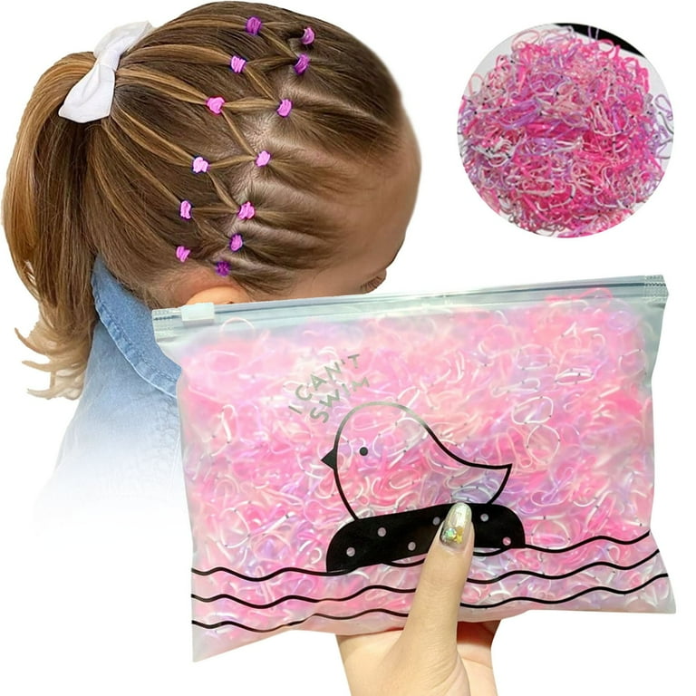 1000 / Pack Girl Colorful Fashion Disposable Rubber Band