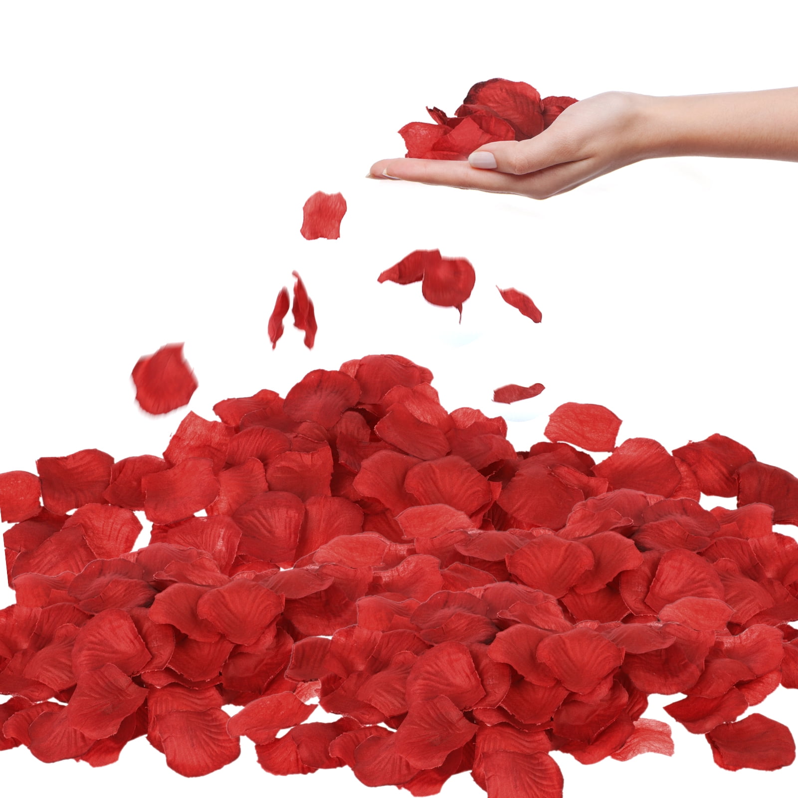 Rose Petals Pack of 1000 - Valentines Day Decorations, Red Rose Petals for  Romantic Decorations Special Night, Wedding, Anniversary, Rose Petals  Dried Organic