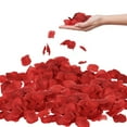 thumbnail image 1 of 1000 Pack Rose Petals, EEEkit Artificial Fake Rose Petals Decoration, Great for Special Romantic Nights Room Decorations Marry Me Proposal Weddings, Large Size 1.77x1.77inch (Dark Red/ Blue), 1 of 9