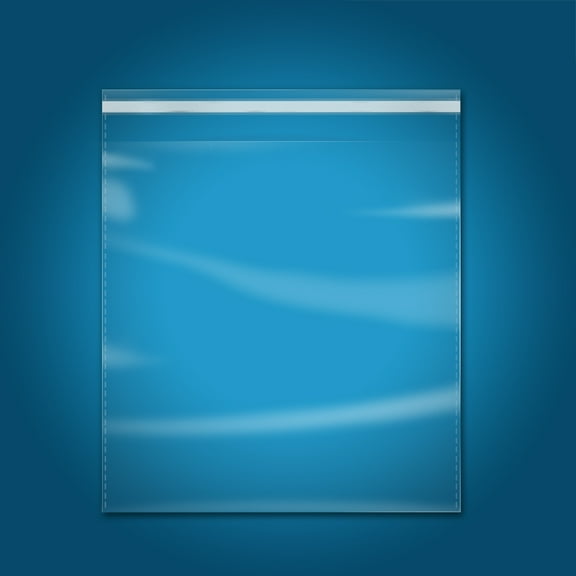 1000 Pcs -13" x 15" Clear Plastic Cellophane Bags-Resealable Self Sealing Cello Poly Bags for Prints, Photos, Documents, Clothing