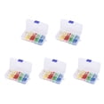 thumbnail image 1 of 1000 Pcs 3mm 5mm LED Light Diode White Yellow Red Blue Green Assortment Kit for, 1 of 8
