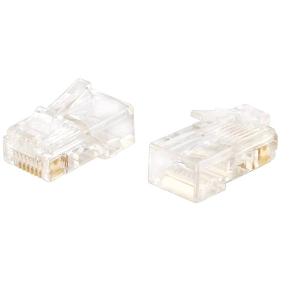 1000 Pcs Cat5e RJ45 Network Modular Plug 8P8C Cable Connector End Pass Through