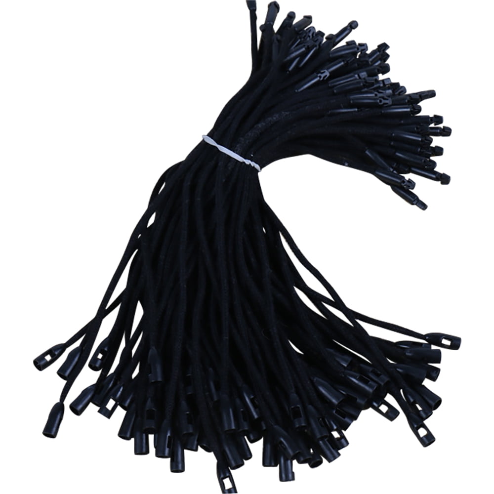1000 Pcs Cotton Hang Tag String Snap Lock Pin Loop Fastener Hook Ties ...
