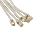 thumbnail image 1 of 1000 Pcs Cotton Hang Tag String Snap Lock Pin Loop Fastener Hook Ties Clothing Price Tag String Hanging Rope Lanyard Cord-Sample-Sample, 1 of 4