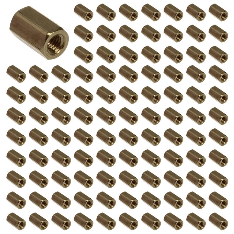 1000 Pcs Metal Hex M3 Female Screw PCB Standoff Spacers 8mm Body