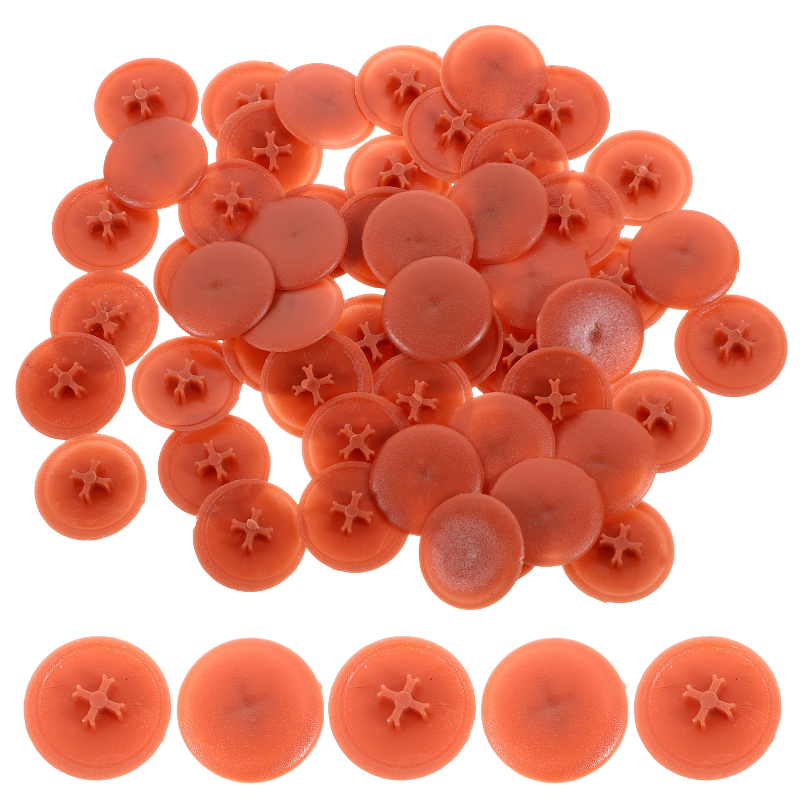 1000 Pcs Screw Hole Cap Decor Buttons Round Screw Hole Plugs Furniture