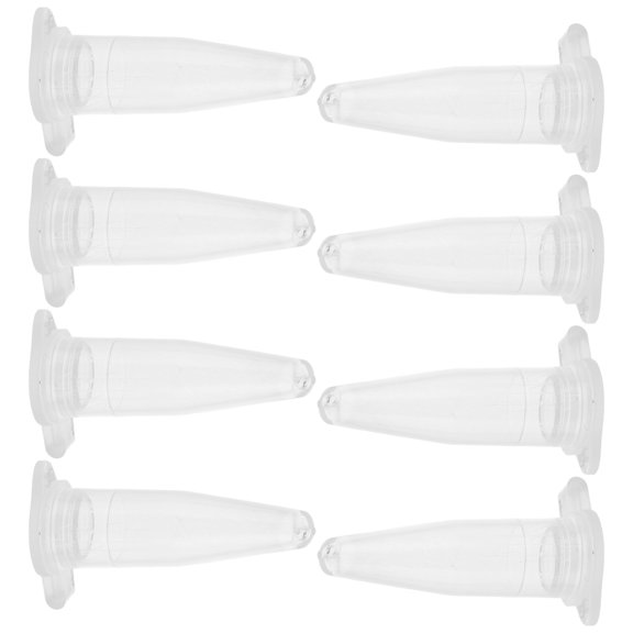 1000 Pcs Test Tube Mini Sampling Screw Caps Kit Transparent