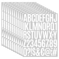 thumbnail image 1 of 1000 Pcs Waterproof 2" Vinyl Alphabet & Number Stickers - Self-Adhesive for Mailboxes, Windows, Doors, Signs, Vehicles & More, White, 1 of 6