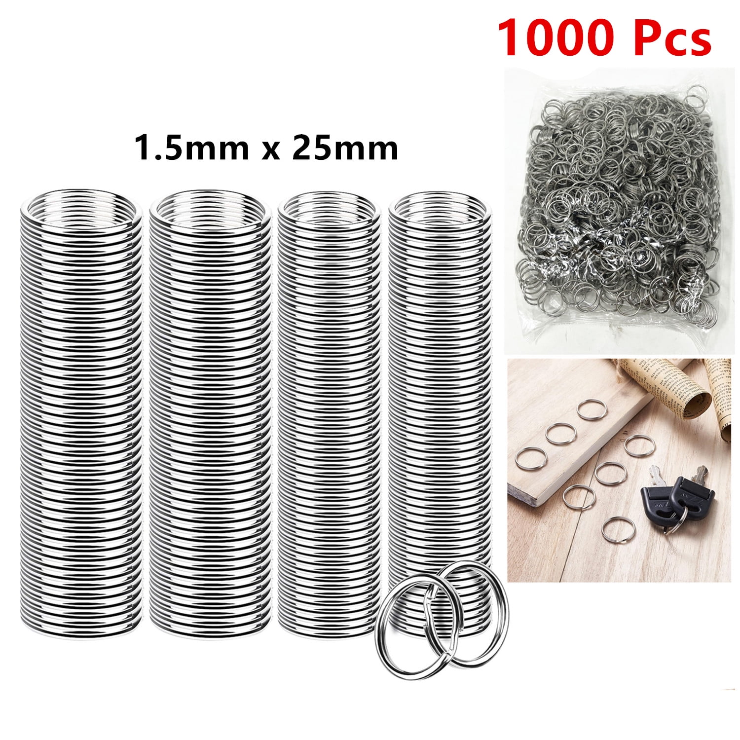 E Clip Ring 304 Stainless Steel External Circlips Circlip Assortment 1 Various Uses 200pcs 82109215