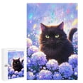 thumbnail image 1 of 1000 Piece Cartoon Cat Decor Puzzle | Relaxing Puzzle for Cat Lovers, Ideal for Animal Lovers of All Ages | Cat Decor Gift | 30" x 20", 1 of 8