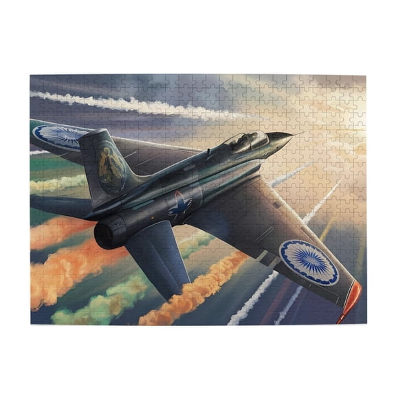 1000 Piece Fighter Jet Jigsaw Puzzle For Adults – Dynamic Aviation Art, Challenging & Relaxing Brain Game, Stress Relief, Ideal Gift & Home Decor