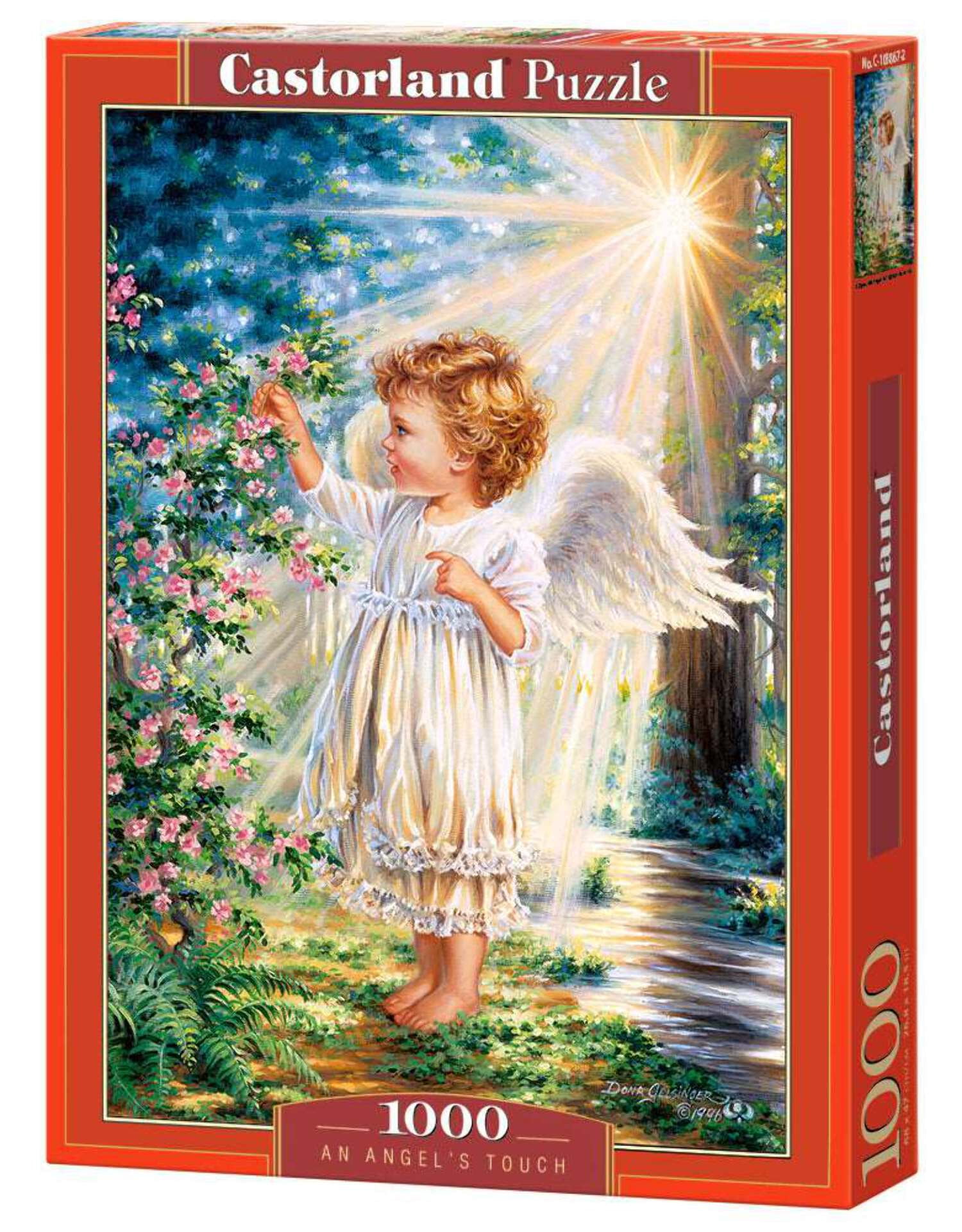 1000 Piece Jigsaw Puzzle, An Angel's Touch, Sweet Cherub, Dona ...