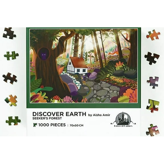 1000 Piece Jigsaw Puzzle Seeker's Forest by Enwood Games