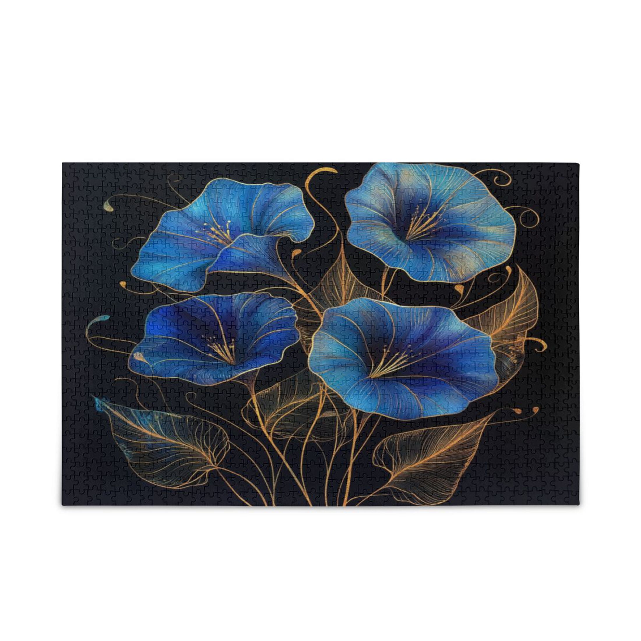 1000 Piece Jigsaw Puzzle - Beautiful Black Female Flowers 20x27 Inches Adult Puzzle