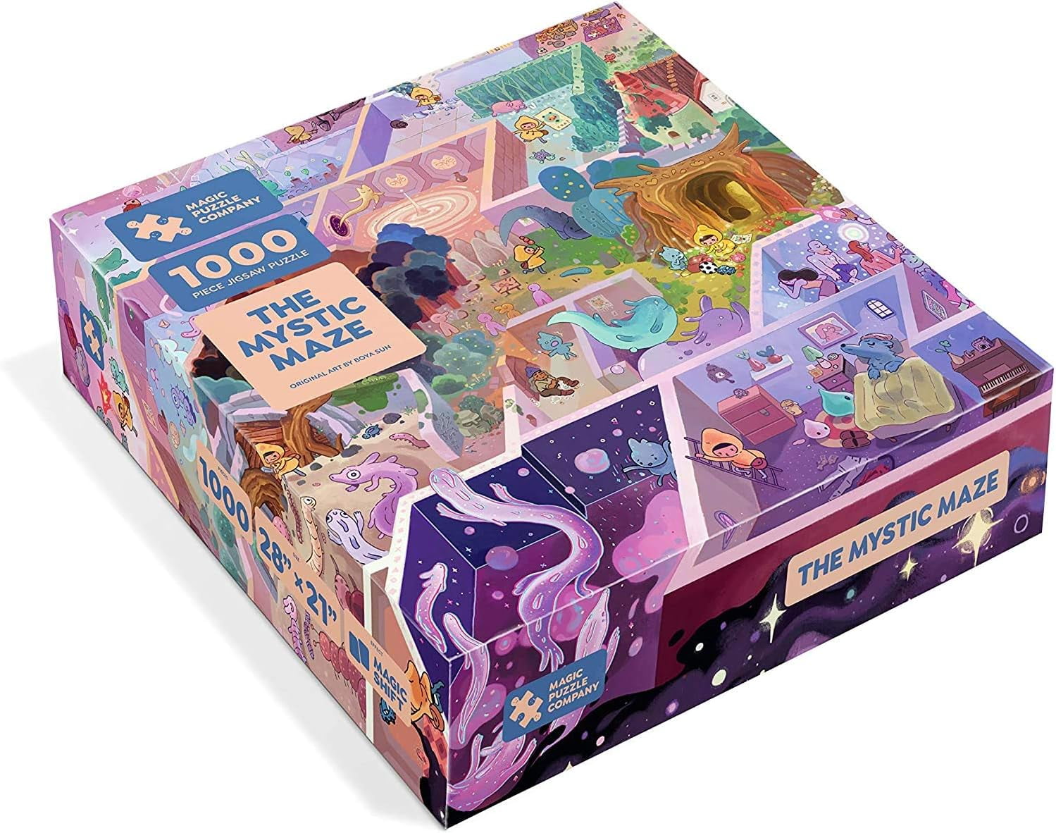 【正規品】Magic Puzzle Company マジックパズル3点セット 1000-Piece-Jigsaw-Puzzle-from-
